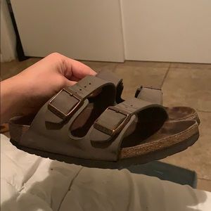 Brown Birkenstocks